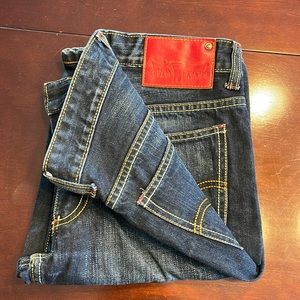 Levi’s red label jeans.